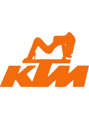 Sticker Master Ktm Women Sticker Oto Motor Pc Etiket