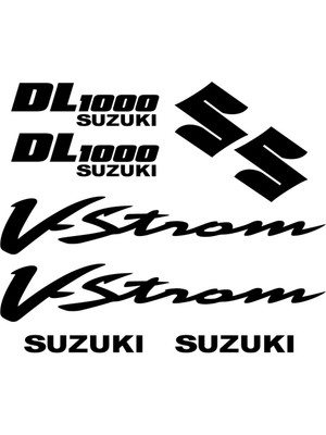 Sticker Master Suzuki DL 1000 Vstrom Sticker Set 1 Oto Motor Pc Etiket