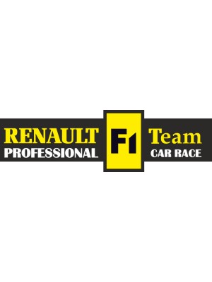 Sticker Master Renault F1 Sticker Oto Motor Pc Etiket