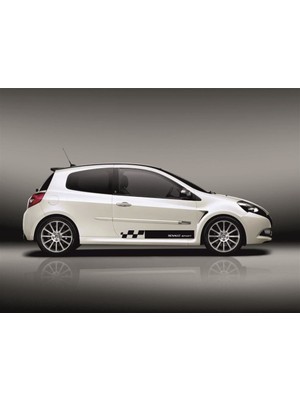 Sticker Master Renault Sport Şerit Sticker Oto Motor Pc Etiket
