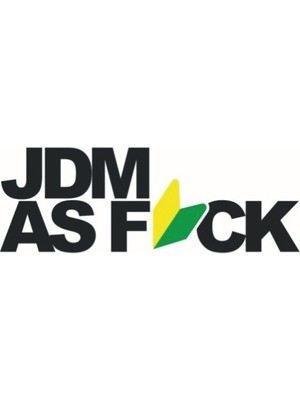 Sticker Master Jdm As Fck Sticker Oto Motor Pc Etiket