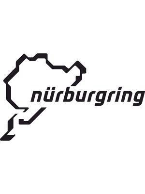 Sticker Master Nürburgring Sticker Oto Motor Pc Etiket