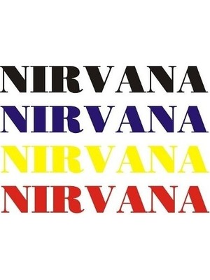 Sticker Masters Nirvana Sticker