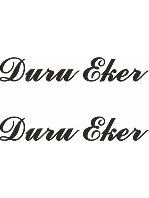 Sticker Master İsim Sticker Oto Motor Pc Etiket