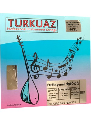 Turkuaz Elb20 0.20 Mm Siyah Çelik Tel + Bamlı Takım Tel Elektro Bağlama Teli 020