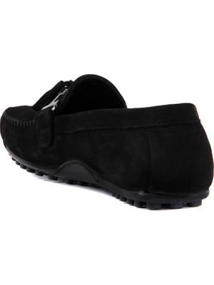 Sail Laker's Siyah Nubuk Erkek Günlük Ayakkabı