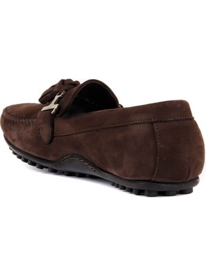 Sail Laker's Kahverengi Nubuk Erkek Günlük Ayakkabı