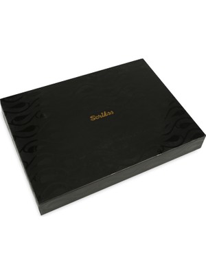 Scrikss Masa Takım Katre-İ Zer Çiftli Dol.Kal.Gold