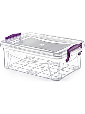 Primera Şeffaf Box Kare Saklama Kabı 0.55 Lt. Sa-335 ( 3 Adet)