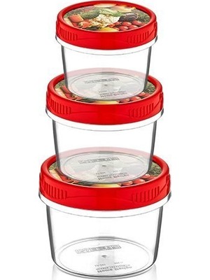 Primera Style Box Saklama Kabı 3 Lü Sa-235