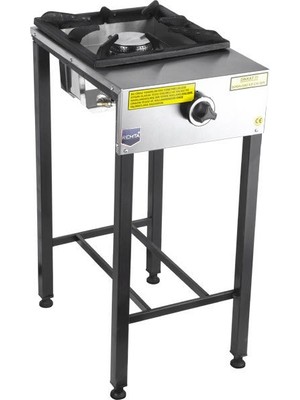 Remta Doğalgazlı Lokanta Ocağı Tekli Ayaklı Ce Belge Sanayi Tipi