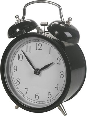 IKEA Dekad Nostaljik Çalar Saat Dekoratif Alarmlı Masa Saati