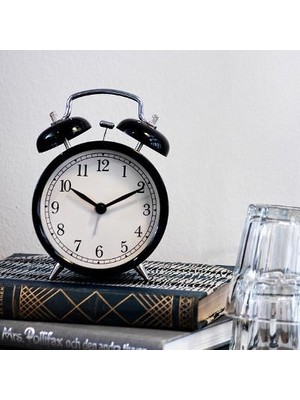 IKEA Dekad Nostaljik Çalar Saat Dekoratif Alarmlı Masa Saati