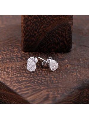 Sümer Telkari Su Damlası Gümüş Küpe 2303