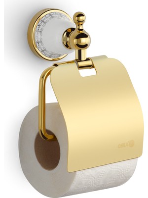 Orka Ar80110G Artemis Tuvalet Kağıtlığı-Altın