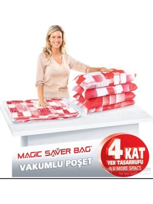 Magic Saver Vakumlu Hurç 10'Lu Özelset Vakumlu Saklama Poşeti