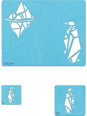 Eat & Drink with Penguen Amerikan Servis Seti – 9 Parça