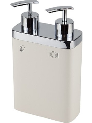 Primanova Viva 2'Li Sıvı Sabunluk Bej M-E11-09