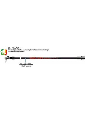 Lisam Extralight Hafif Alaşım 9090 Pnömatik Zeytin Silkme Çubuğu