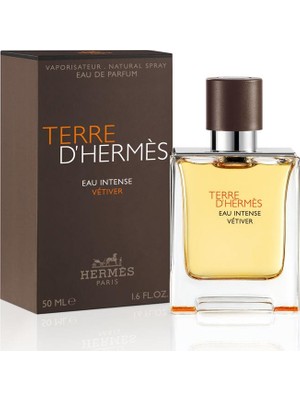 Hermes Terre D'Hermes Eau Intense Vetiver Edp 50 ml Erkek Parfüm