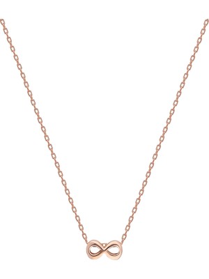 Glorria Gümüş Sonsuzluk Kolye