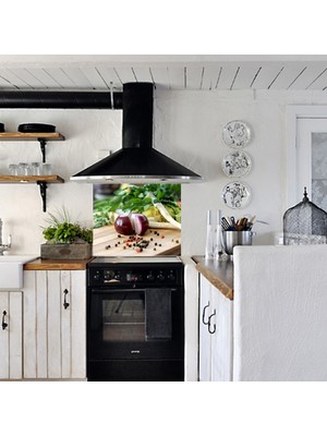 Tilki Dünyası Mutfak Ocağı Arkası Soğanlar Sticker