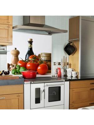 Tilki Dünyası Mutfak Ocağı Arkası Domatesler Sticker