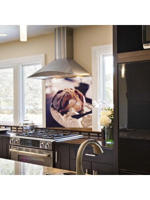 Tilki Dünyası Mutfak Ocağı Arkası Kurabiye Sticker