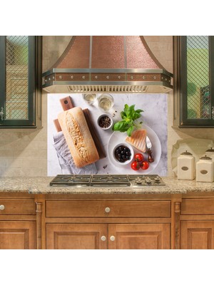 Tilki Dünyası Mutfak Ocağı Arkası Kahvaltı Hazır Sticker