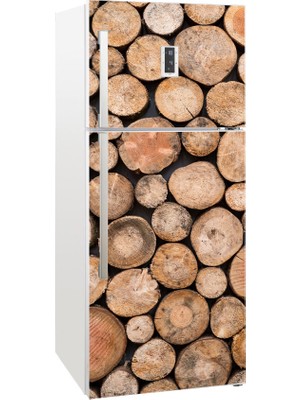 Tilki Dünyası Buzdolabı Kapağı Kaplama Sticker 0040