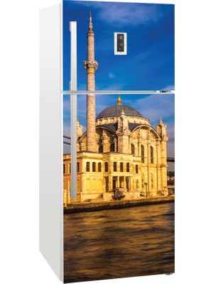 Tilki Dünyası Buzdolabı Kapağı Kaplama Sticker 0056