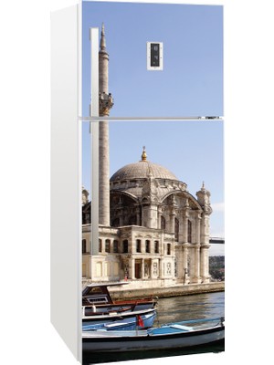 Tilki Dünyası Buzdolabı Kapağı Kaplama Sticker 0058
