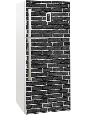 Tilki Dünyası Buzdolabı Kapağı Kaplama Sticker 0080