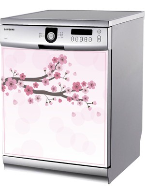 Tilki Dünyası Bulaşık Makinesi Kapak Sticker 0002