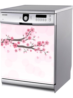 Tilki Dünyası Bulaşık Makinesi Kapak Sticker 0021