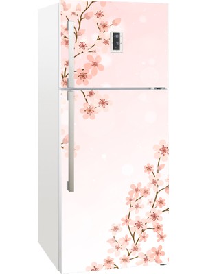 Tilki Dünyası Buzdolabı Kapağı Kaplama Sticker 0089