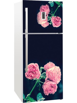 Tilki Dünyası Buzdolabı Kapağı Kaplama Sticker 0093