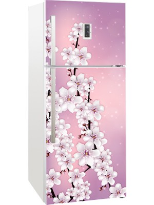 Tilki Dünyası Buzdolabı Kapağı Kaplama Sticker 0103