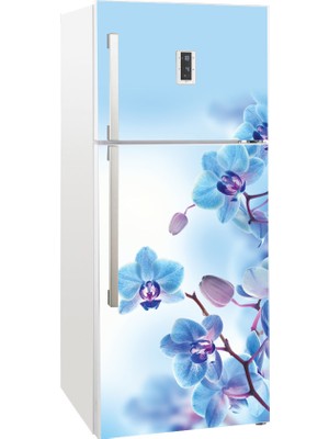 Tilki Dünyası Buzdolabı Kapağı Kaplama Sticker 0110