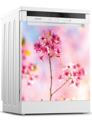 Tilki Dünyası Bulaşık Makinesi Kapak Sticker 0031