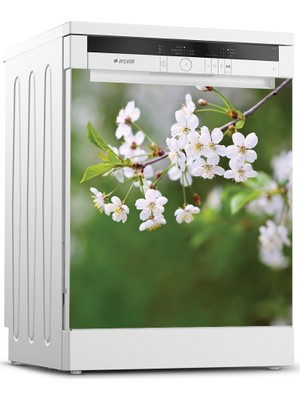 Tilki Dünyası Bulaşık Makinesi Kapak Sticker 0040