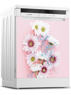 Tilki Dünyası Bulaşık Makinesi Kapak Sticker 0052