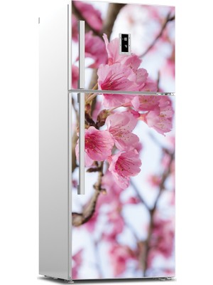 Tilki Dünyası Buzdolabı Kapağı Kaplama Sticker 0116