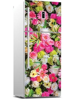 Tilki Dünyası Buzdolabı Kapağı Kaplama Sticker 0125