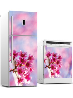 Tilki Dünyası Buzdolabı ve Bulaşık Makinesi Takım Sticker 0005