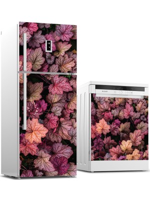 Tilki Dünyası Buzdolabı ve Bulaşık Makinesi Takım Sticker 0018