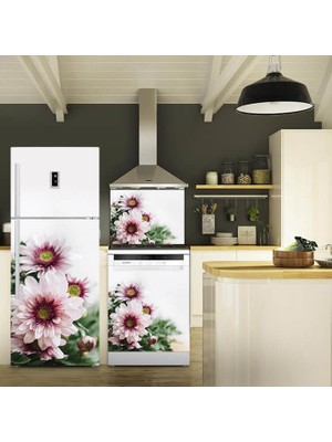 Tilki Dünyası Buzdolabı, Bulaşık Makinesi ve Ocak Arkası Set Yapışkanlı Folyo 0005