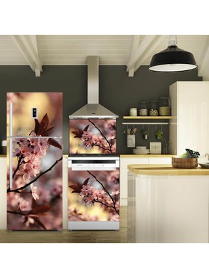 Tilki Dünyası Buzdolabı, Bulaşık Makinesi ve Ocak Arkası Set Yapışkanlı Folyo 0014