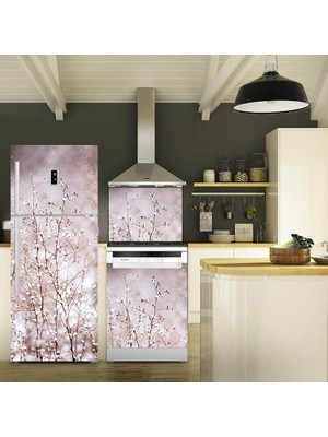 Tilki Dünyası Buzdolabı, Bulaşık Makinesi ve Ocak Arkası Set Yapışkanlı Folyo 0029