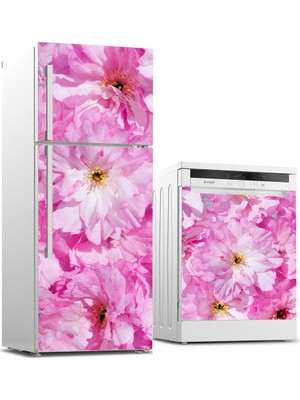 Tilki Dünyası Buzdolabı ve Bulaşık Makinesi Takım Sticker 0072